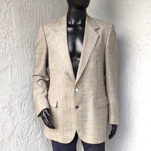 LAVIN (PARIS) MEN'S TOP SHELF LUXURY (2) BUTTON (MASTERPIECE) BLAZER